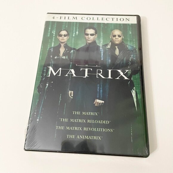 The Matrix 1 2 and 3 Plus The Animatrix 4 Film Collection DVD Movie - Picture 11 of 12